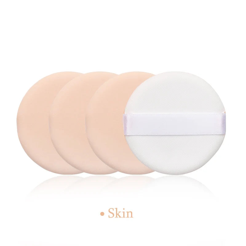 5 pcs Professional Round Shape Facial Face Body Powder Foundation Puff Portable Soft Cosmetic Puff Makeup Foundation Sponge Lot