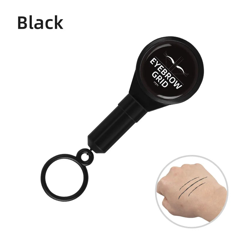 New Stretchable Mapping Pre-ink String Microblading Eyebrow Makeup Dyeing Thread Semi Permanent Eyebrows Grid Measuring Tools