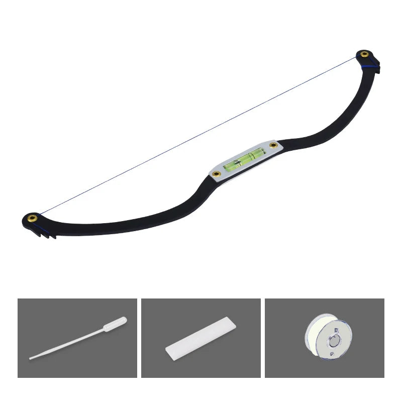 Tattoo auxiliary drawing line ruler eyebrow horizontal ruler aluminum alloy tattoo ruler horizontal positioning ruler tattoo aux