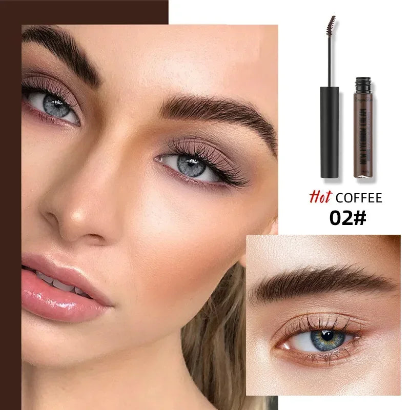 Makeup Eyebrow Gel Transparent Long Lasting Eyebrow Raincoat Repair Liquid Setting Brow Cream Waterproof Mascara Stereotype