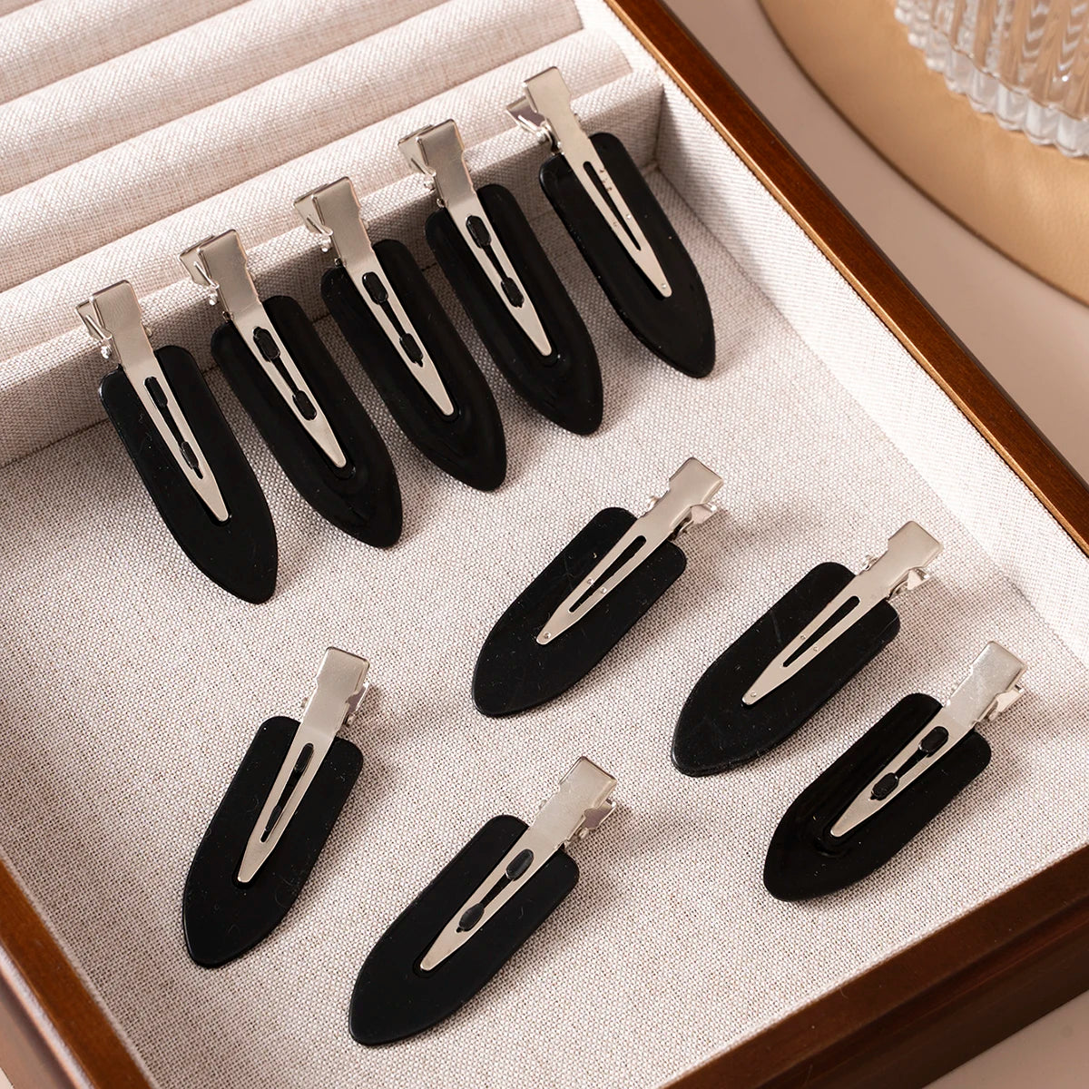 10pcs/set No Bend Seamless Hair Clips Side Bangs Barrette Makeup Washing Face Accessories Women Girls Styling Hairpins