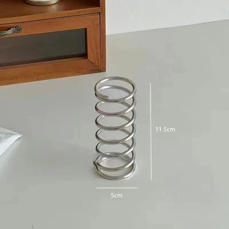 Stainless Steel Toothbrush Holder Metal Bathroom Accessories Tool for Toothpaste Makeup Brush Storage Rack Home Decoration 2026