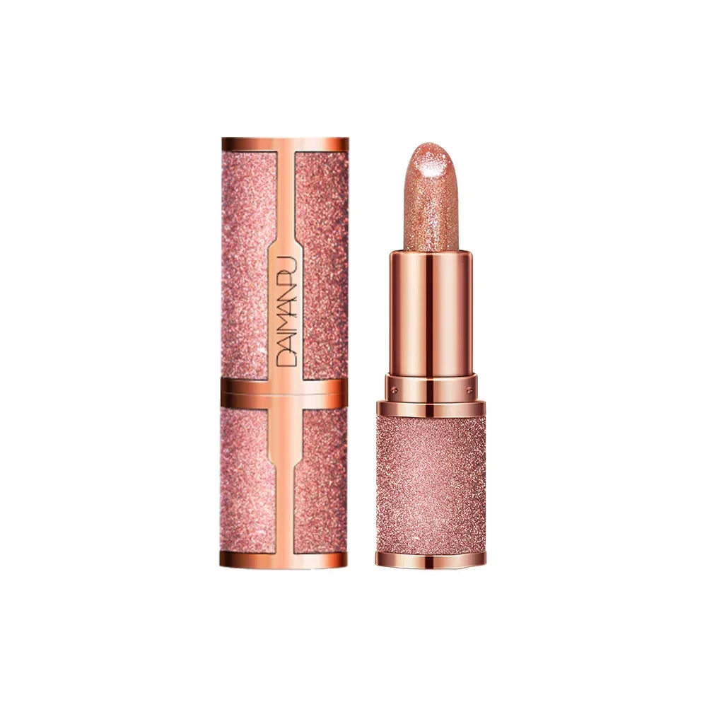 Glitter Lipstick Temperature Color Changing Long Lasting Lip Tint Waterproof Red Pink Sexy Lips Cosmetics Makeup