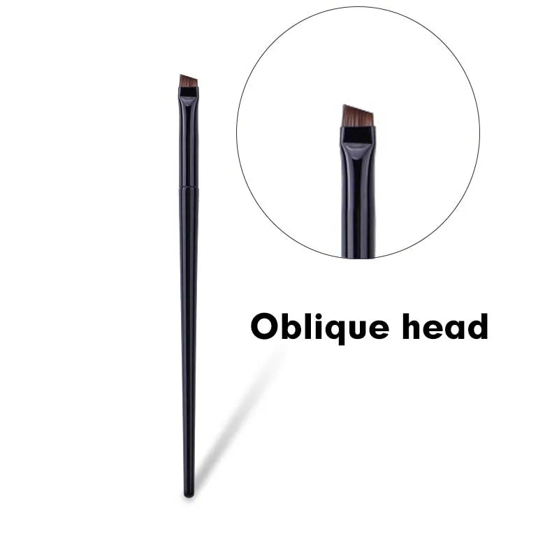 1/2pcs Blade Makeup Brushes Eyebrow Eyeline Brush Angled Flat Finer Cosmetic Brush Professional Liner Brow Make Up Tool
