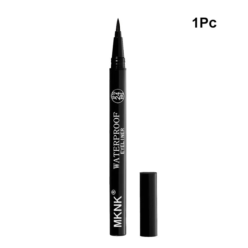 1/2Pcs Black Eyeliner Pencils-Smudge-Proof, Waterproof Long-Lasting &Beginner-Friendly Smooth High Pigmented Punk Eye Makeup