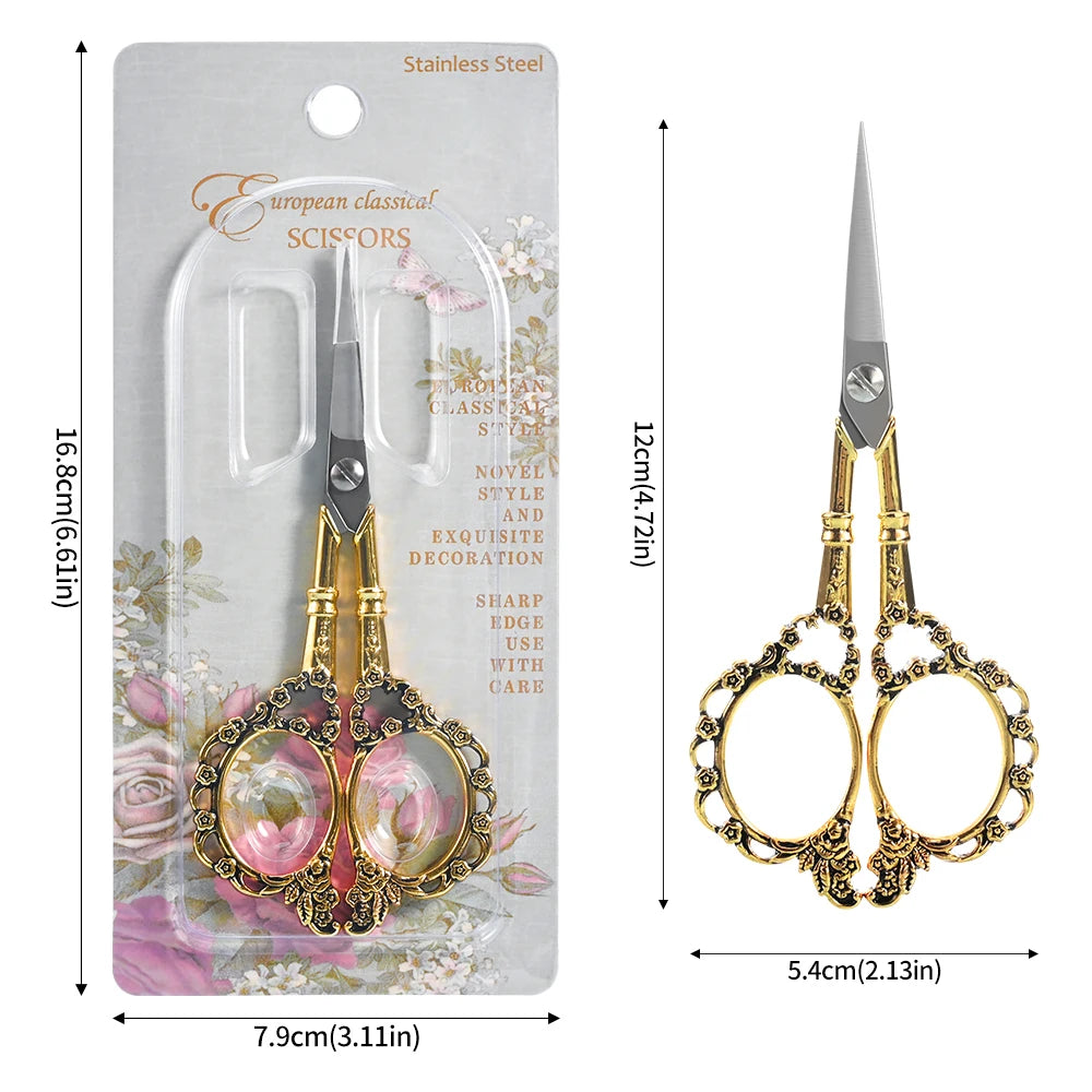 1pc Genuine Stainless Steel Nail Scissor Retro Finger Toe Dead Skin Remover Makeup Tool Nail Multi-Function Manicure Tool BZY888