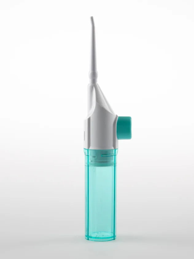 1PC Portable Electric High-Pressure Water Flosser Manual Pulse Jet Dental Teeth Gums Cleaner Deep Cleaning Oral Irrigator