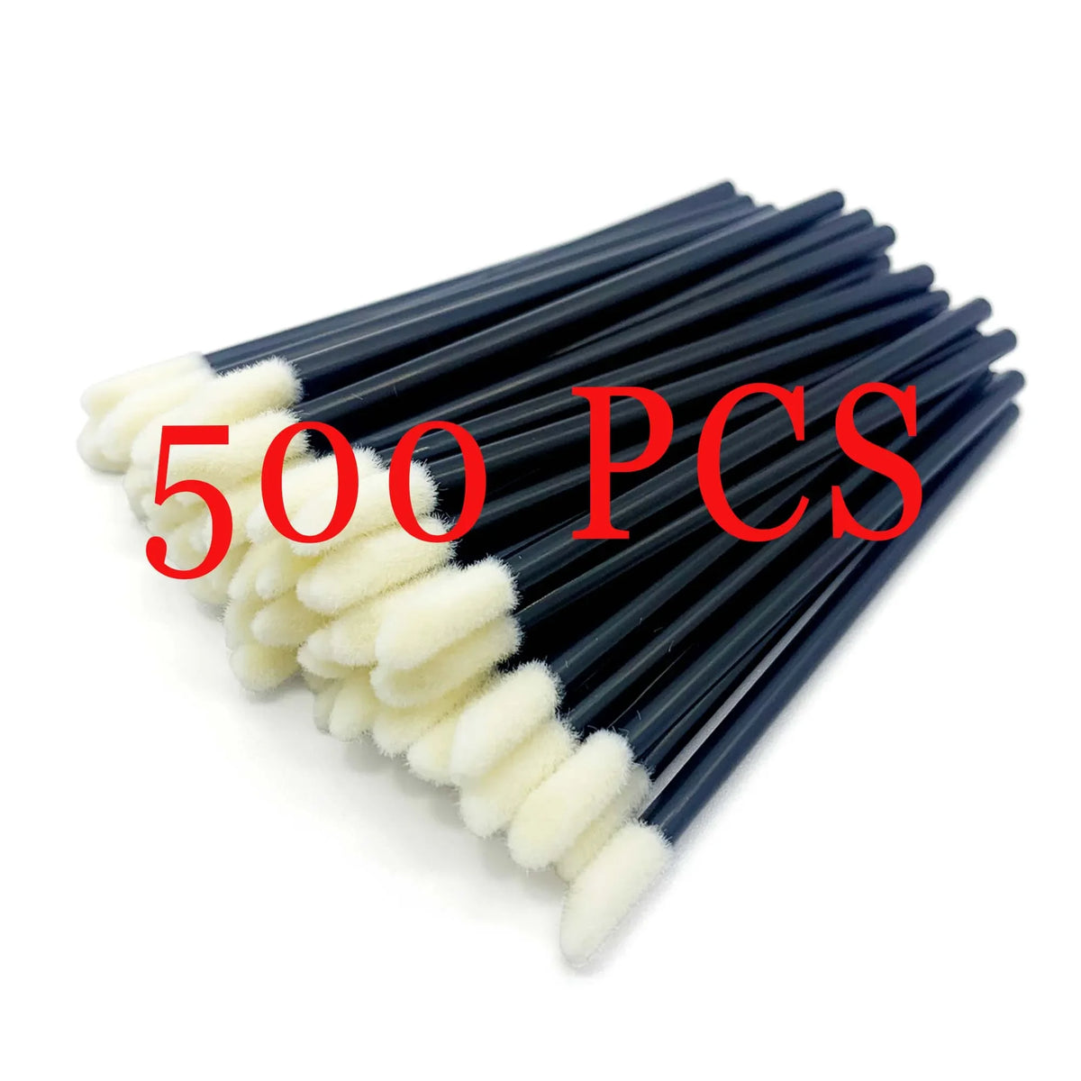 500pcs Disposable Lip Brush Makeup Brushes Eyelashes Extension Applicator Lipstick Wands Set Cosmetic Colourful Make Up Tools