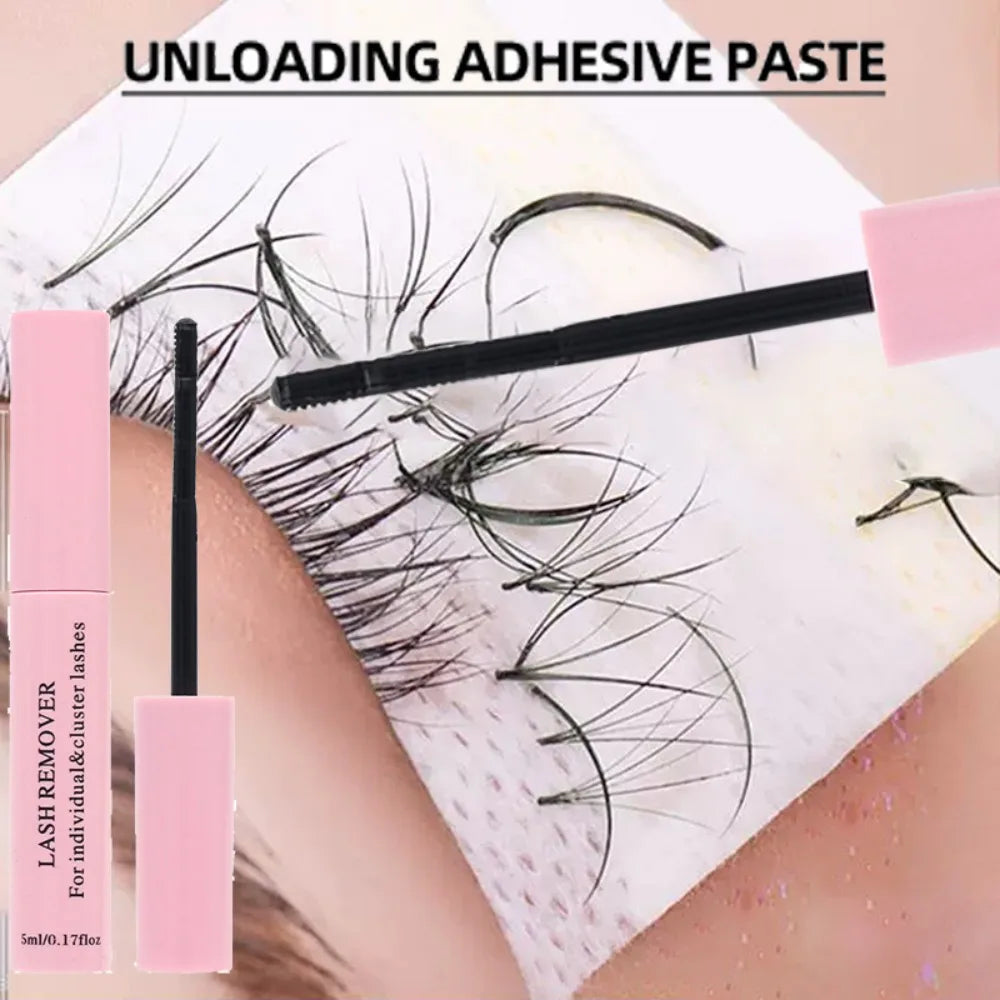 Bond & Seal Eyelash Glue 72 Hours 2-in-1 DIY Clustered Eyelashes Latex Free Waterproof for Sensitive Extension Glue Makeup Tools