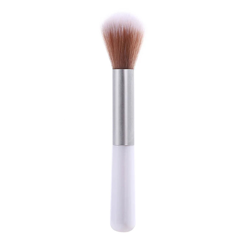 1Pcs Round Handle Multifunctional Makeup Brushes Girl Professional Powder Foundation Blush Brush Cosmetic Accessories
