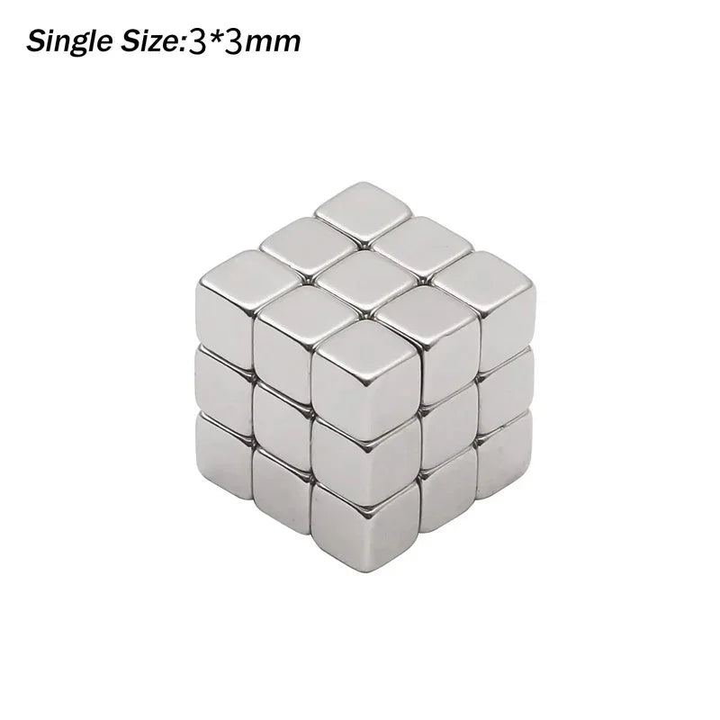 27pcs Cat Eye Magnet Cube for Nails Strong Magnetic Square Stick 9D/5D Cat Eye Gel Polish Line Strip DIY Manicure Design Tool