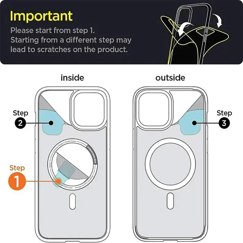 Transparent Magnetic Case For iPhone 15 14 13 Pro Max For Magsafe Clear Wireless Charging Phone Cases