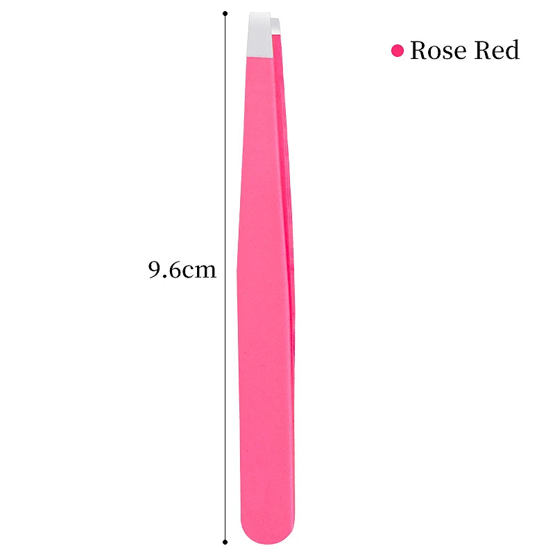 1 Pc Eyebrows Tweezers Trimmer Professional Beard Eyelash Brow Face Hair Removal Tweezer Beautfy Makeup Stainless Steel Tools