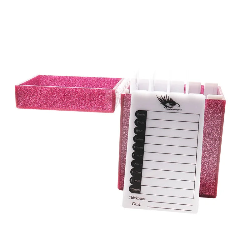 5/10 Layers False Lashes Storage Box Display Stand Organizer Boxes Eyelash Extension Glue Pallet Eyelashes Lifting Makeup Tool
