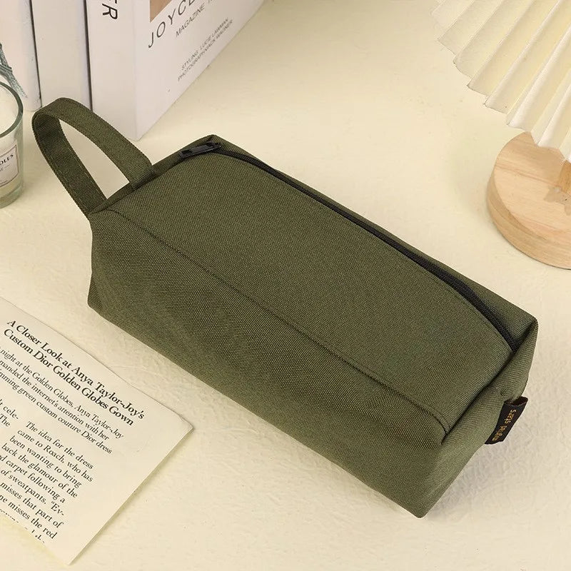 Cosmetic Bag Travel Toiletry Bagwater-Resistant Shaving Bag For Toiletries Accessories Foldable Storage Bags With Divider And Ha