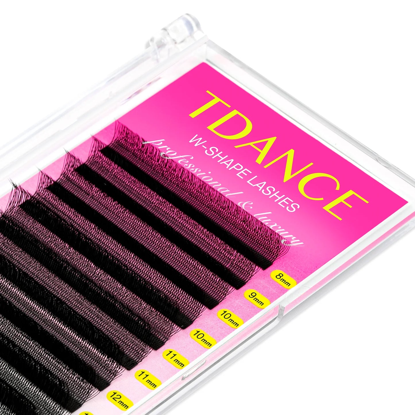 TDANCE U-Shaped 3D 4D 5D Eyelash Extension U Shape W Style Faux Mink Premade Fans Natural Soft Volume Makeup Eyelashes