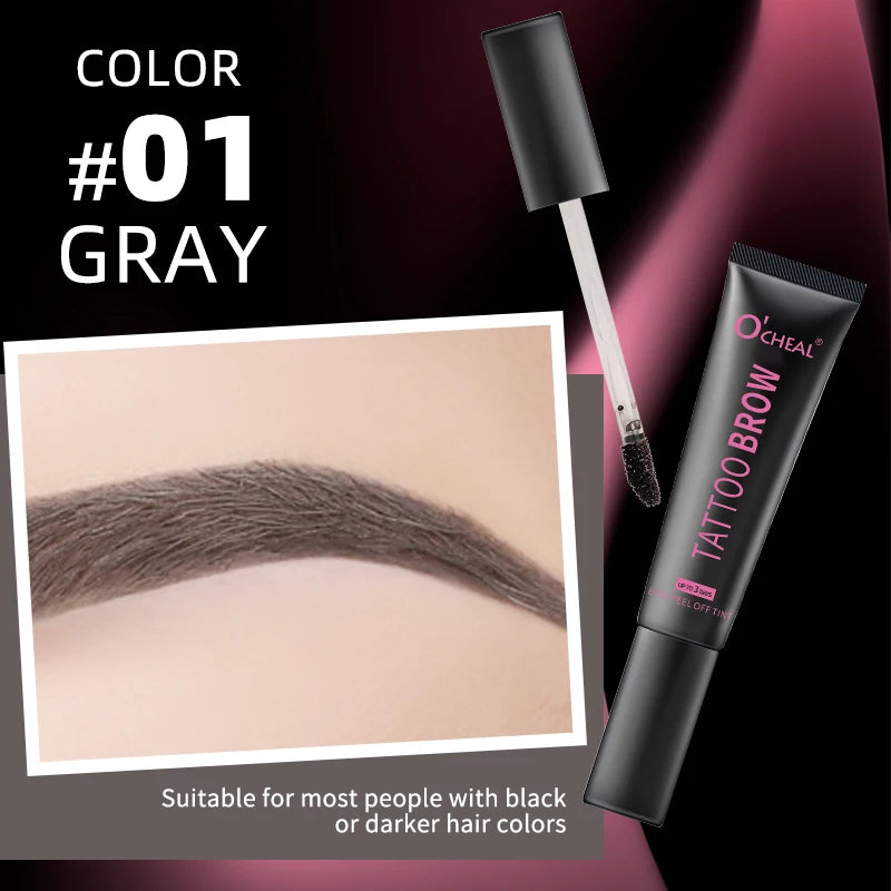 Ocheal  Eyebrow Dye Tint Fast Gel Eyelash Kit Eyebrows Tint Dye Makeup Waterproof Long Lasting Eyebrow Cream