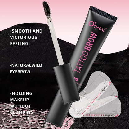 Ocheal  Eyebrow Dye Tint Fast Gel Eyelash Kit Eyebrows Tint Dye Makeup Waterproof Long Lasting Eyebrow Cream