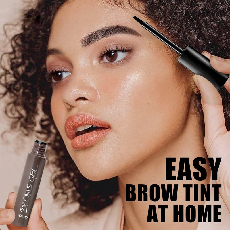 Long-Lasting Eyebrow Tint Gel, Waterproof, Semi-Permanent, Quick-Dry Transfer, Eyebrow Tattoo Beauty Cream, All Skin Types