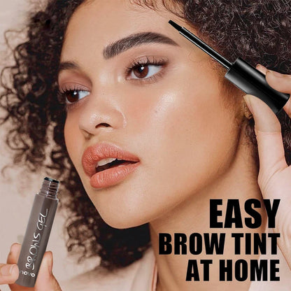 Long-Lasting Eyebrow Tint Gel, Waterproof, Semi-Permanent, Quick-Dry Transfer, Eyebrow Tattoo Beauty Cream, All Skin Types
