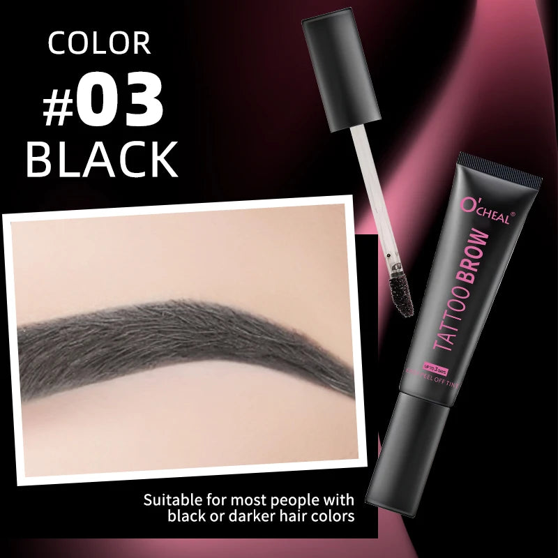 Ocheal  Eyebrow Dye Tint Fast Gel Eyelash Kit Eyebrows Tint Dye Makeup Waterproof Long Lasting Eyebrow Cream