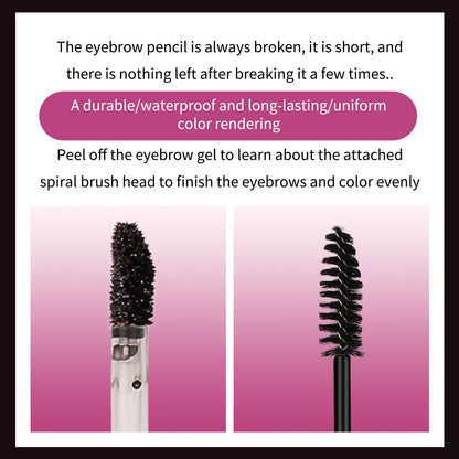 Ocheal  Eyebrow Dye Tint Fast Gel Eyelash Kit Eyebrows Tint Dye Makeup Waterproof Long Lasting Eyebrow Cream