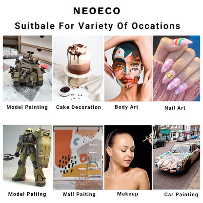 Dual-Action Airbrush Kit with 30PSI High-Pressure Auto Stop Stepless Control Compressor Kit for Painting Model Makeup Nail