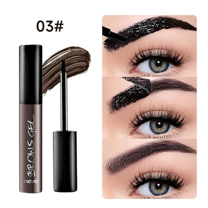 Long-Lasting Eyebrow Tint Gel, Waterproof, Semi-Permanent, Quick-Dry Transfer, Eyebrow Tattoo Beauty Cream, All Skin Types