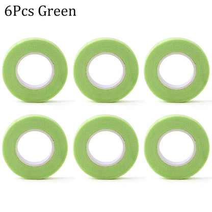 2/8PCS Micropore Lash Tape Eyelash Extension Supplies Transparent 4.5/9m Breathable Easy To Tear Medical Tapes Lash Makeup Tool