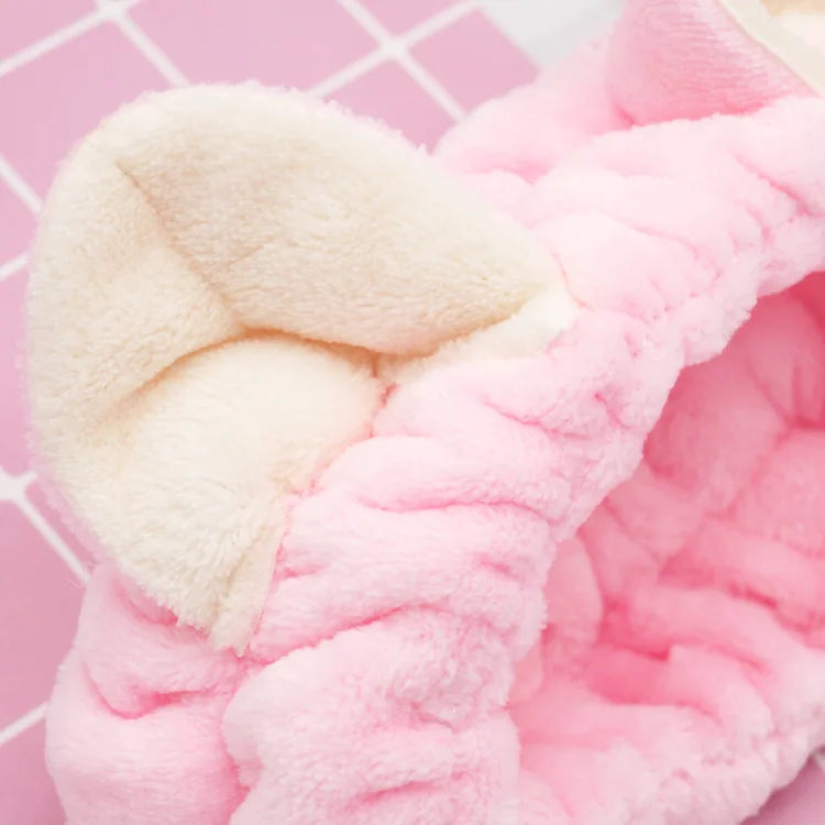 Multiple Styles Cute Elastic Cat Ears Headbands for Women Girls Makeup Face Washing Headband Hairdo Headwrap Hair Accessory
