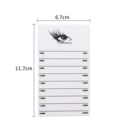 1 pc False Eyelashes  Acrylic Pallet Glue lash Pallet Holder Grafting Eyelashes Extension women Makeup Tool