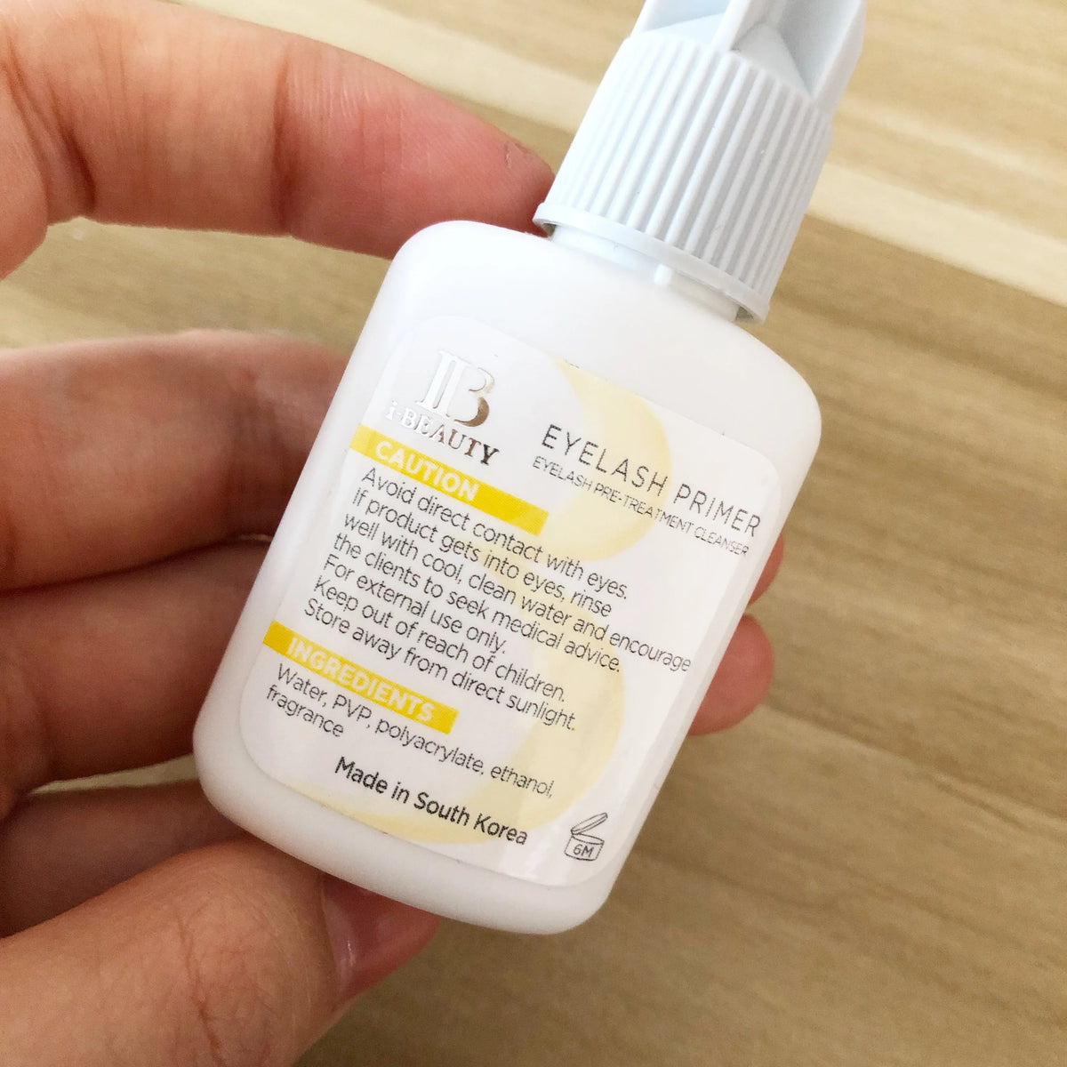 1 Bottle Professional IB Primer Eyelash Extensions Glue 15ml Korea Original False Lash Glue Suppliers Wholesale Makeup Tools
