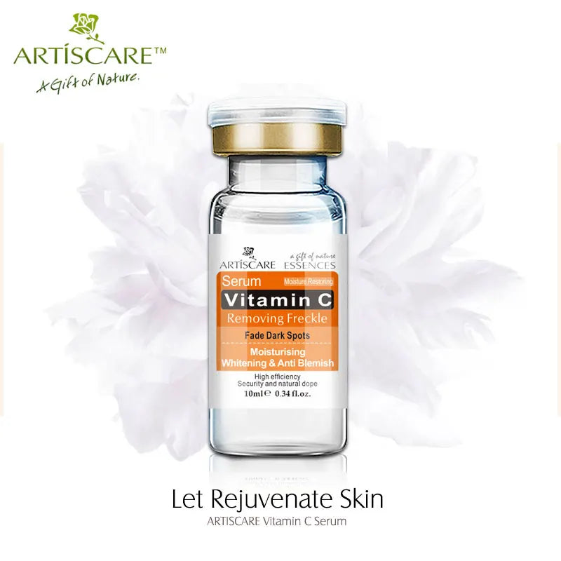 ARTISCARE Vitamin C Serum for Face Moisturizing 4Pcs Hyaluron Acid Facial Care Nourishing Essence SkinCare Products