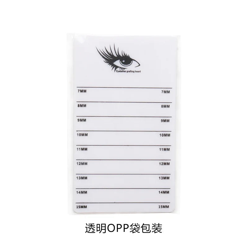 1 pc False Eyelashes  Acrylic Pallet Glue lash Pallet Holder Grafting Eyelashes Extension women Makeup Tool
