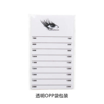 1 pc False Eyelashes  Acrylic Pallet Glue lash Pallet Holder Grafting Eyelashes Extension women Makeup Tool