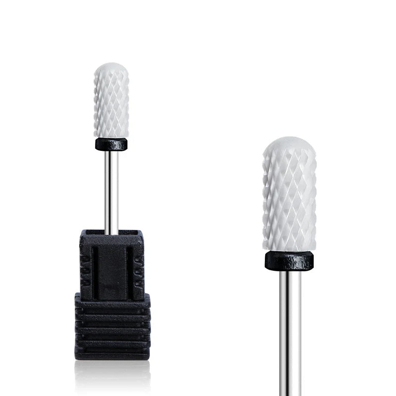 1pcs Ceramic Milling Cutter Nail Drill Bits Electric Manicure Drills Pedicure Mill Bits Machine Files Nail Art accessories Tool
