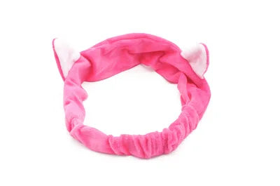 Multiple Styles Cute Elastic Cat Ears Headbands for Women Girls Makeup Face Washing Headband Hairdo Headwrap Hair Accessory