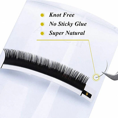 Gemerry Individual eyelashes Extension Faux Mink Natural False Eyelashes Volume Black Single Lay Lashes Makeup Suppliers