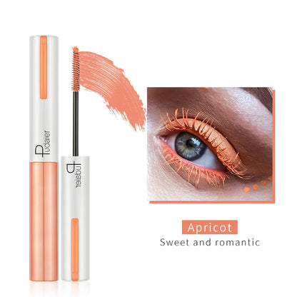 Fashion White Mascara Makeup 4D Silky Natural Long Lash Mascara Waterproof Mascara Extension Thick Lasting Curling Mascara Rimel