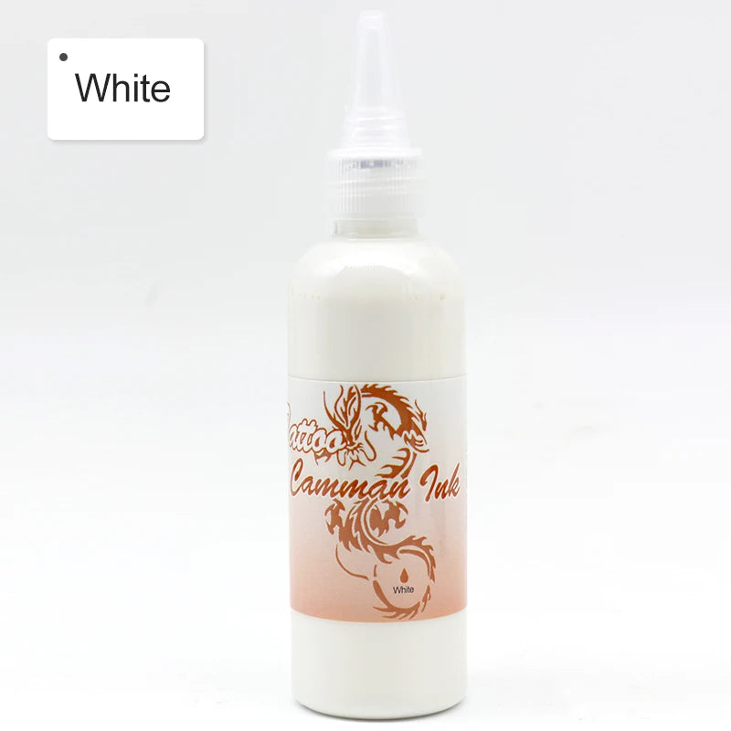 100ml Temporary Tattoos Ink Semi Permanent Airbrush Fake Common Ink For Body Art Gloss Tint Paint Beauty Pigment Makeup Supplies