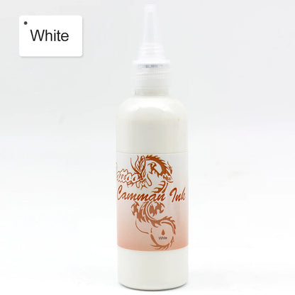 100ml Temporary Tattoos Ink Semi Permanent Airbrush Fake Common Ink For Body Art Gloss Tint Paint Beauty Pigment Makeup Supplies