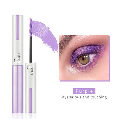 Fashion White Mascara Makeup 4D Silky Natural Long Lash Mascara Waterproof Mascara Extension Thick Lasting Curling Mascara Rimel