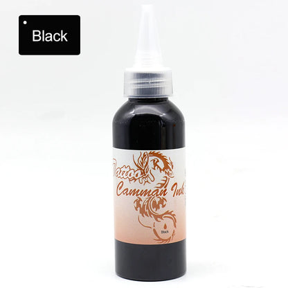 100ml Temporary Tattoos Ink Semi Permanent Airbrush Fake Common Ink For Body Art Gloss Tint Paint Beauty Pigment Makeup Supplies
