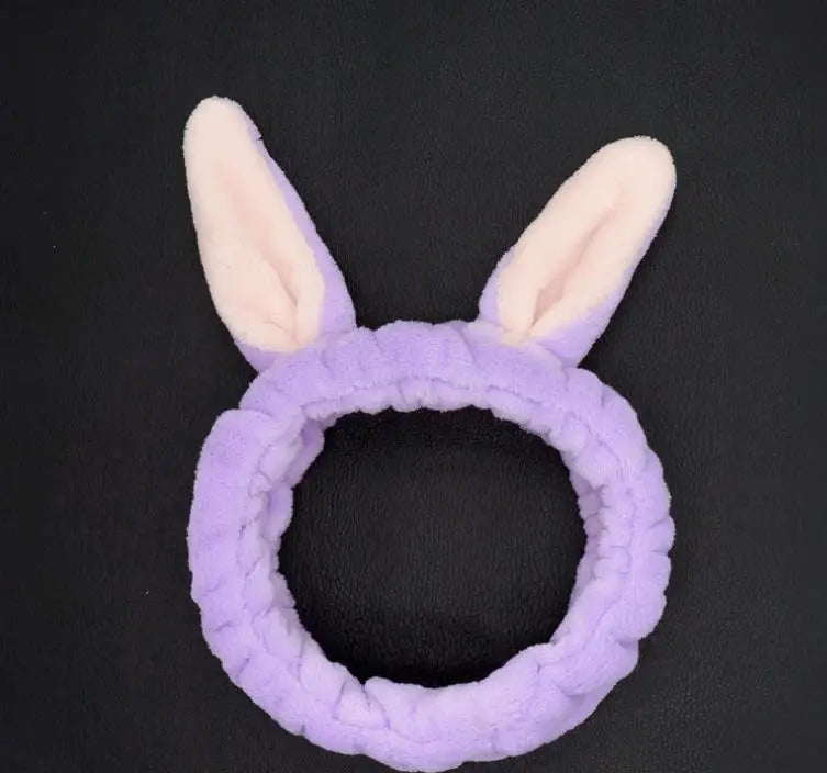 Multiple Styles Cute Elastic Cat Ears Headbands for Women Girls Makeup Face Washing Headband Hairdo Headwrap Hair Accessory