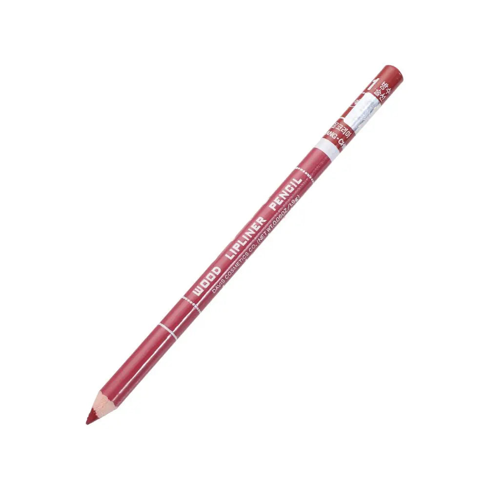 1PC Professional Wood Lip liner Pen Waterproof Lipstick Pencil Contour Matte Lady Charming Women's Makeup Long Lasting Cosmetic