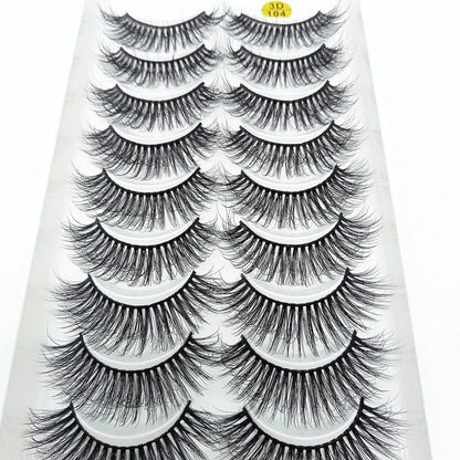 AYRMILLA 5/20Pairs 3D Mink Lashes Natural False Eyelashes Dramatic Thick Fake Eyelash Extension Faux Cils Wholesale Makeup Tools