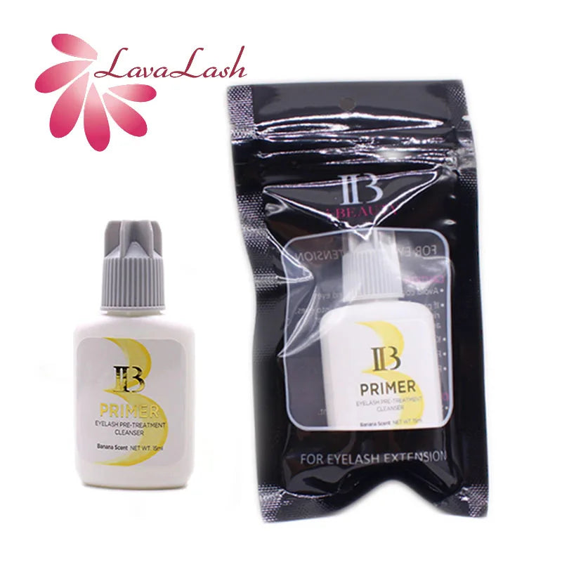 1 Bottle Professional IB Primer Eyelash Extensions Glue 15ml Korea Original False Lash Glue Suppliers Wholesale Makeup Tools