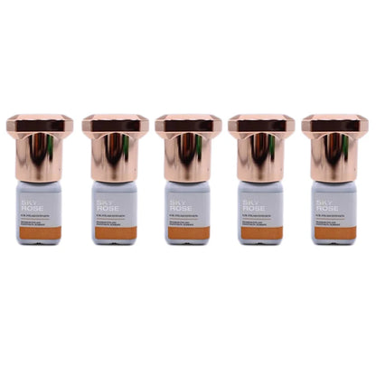 5 Bottles SKY Rose Glue Eyelash Extensions 1s Fast Drying Korea Sky Glue 5ml False Lash Glue Makeup Tools Adhesive Supplies Shop