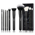 Jessup 10pcs Makeup Brushes Set Natural Synthetic Powder Foundation Eyeshadow Eyeliner Spoolie Brush Blush Eyebrow Broach T323