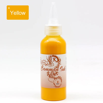 100ml Temporary Tattoos Ink Semi Permanent Airbrush Fake Common Ink For Body Art Gloss Tint Paint Beauty Pigment Makeup Supplies